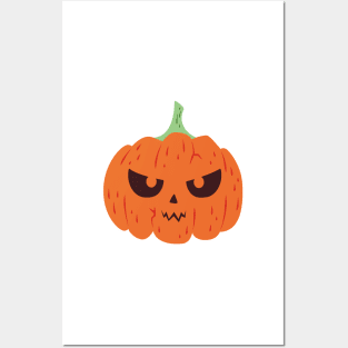 Halloween Pumpkin Posters and Art